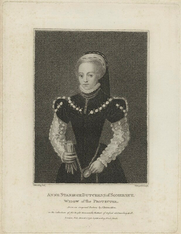 Anne seymour (née stanhope), duchess of somerset npg d24869