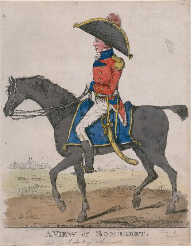 Probably lord charles henry somerset ('a view of somerset') npg d13295
