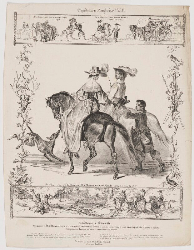 Equitation anglaise 1658 npg d38716