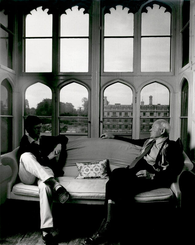 Dadie rylands and an unknown man npg x25017