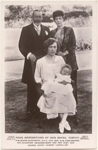 'Four Generations of Our Royal Family' NPG x196441