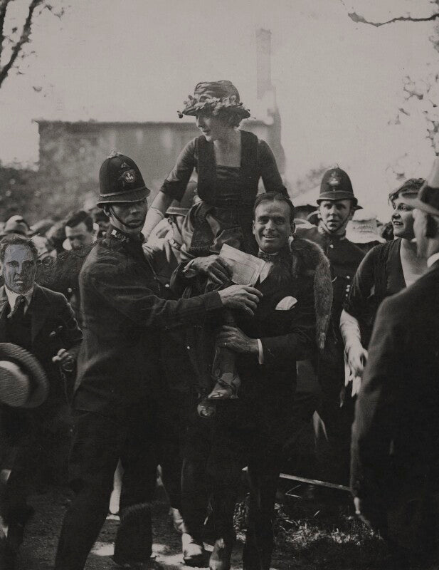 Mary pickford (gladys mary smith); douglas fairbanks npg x137457