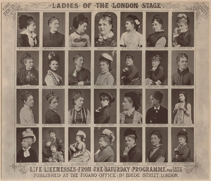 'ladies of the london stage' npg x135885