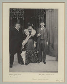 Sir William James Bull, 1st Bt; Bertha Frances Bull (née Nash); Henry John Howard Bull NPG x135495