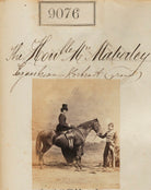 Hon. Catherine Charlotte Maberley (née Prittie) with an unknown man NPG Ax58898