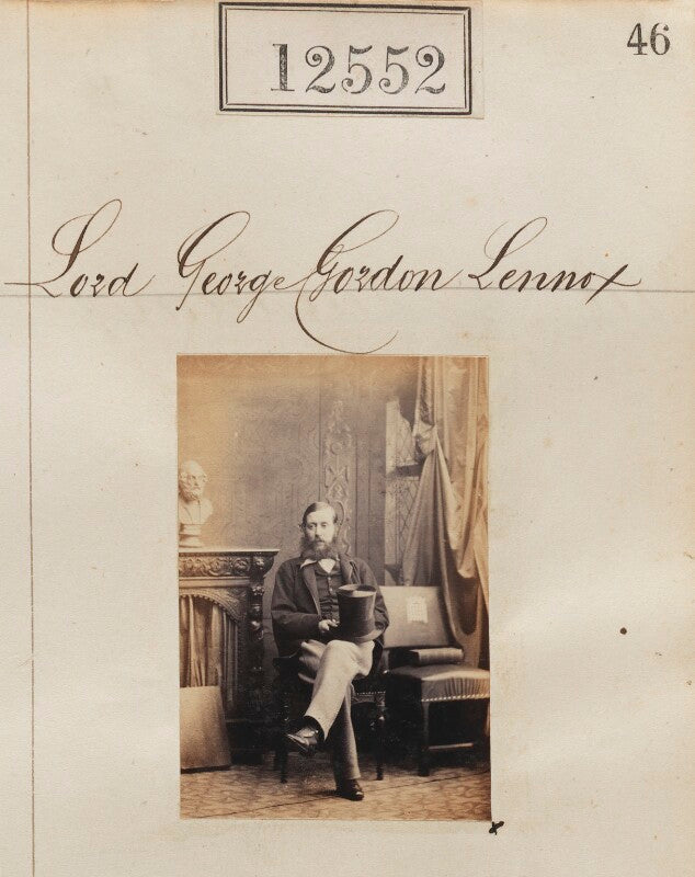 Lord george charles gordon lennox npg ax62201