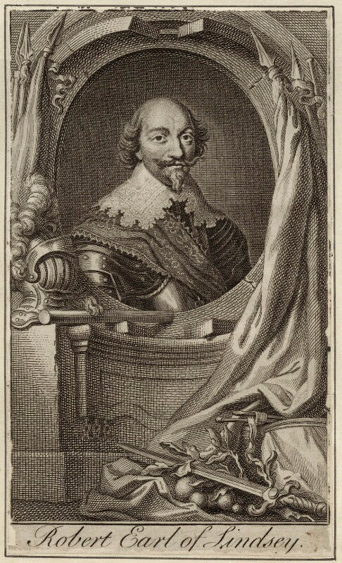 Robert bertie, 1st earl of lindsey npg d27035