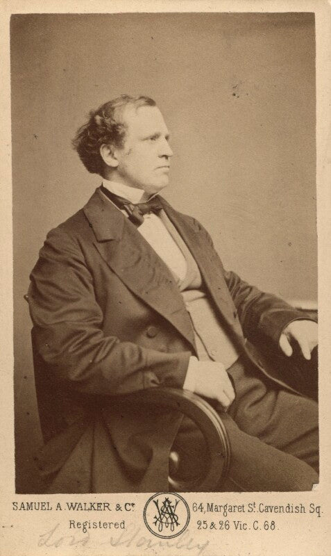 Edward henry stanley, 15th earl of derby npg ax16250