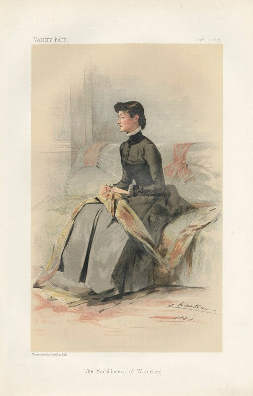 Blanche, marchioness of waterford ('ladies. no. 2. "the marchioness of waterford."') npg d44136