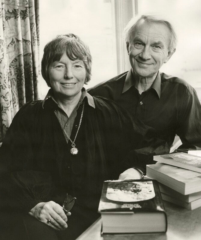 Ann thwaite; anthony thwaite npg x87014