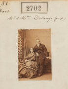 Mrs Desange; Mr Desange NPG Ax52091