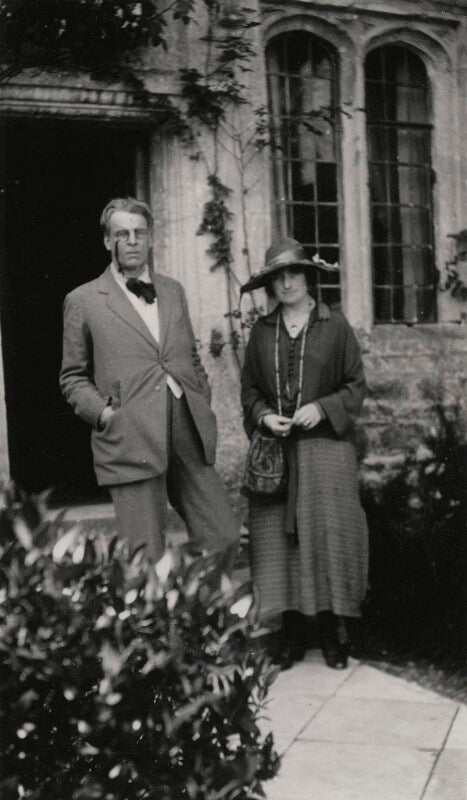 W.b. yeats; bertha georgie yeats (née hyde lees) npg x140876