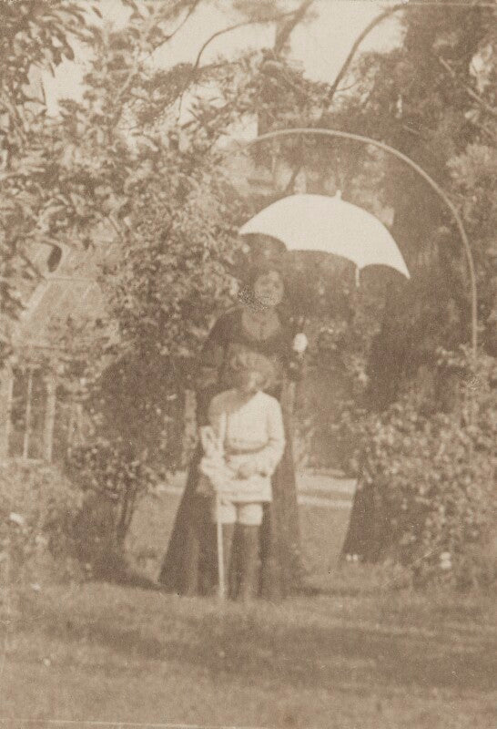 Sylvia jocelyn llewelyn davies (née du maurier); michael llewelyn davies npg ax45640