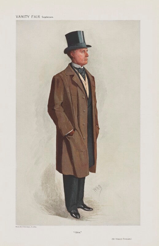 Edward priaulx tennant, 1st baron glenconner ('men of the day. no. 1251. "glen."') npg d45581