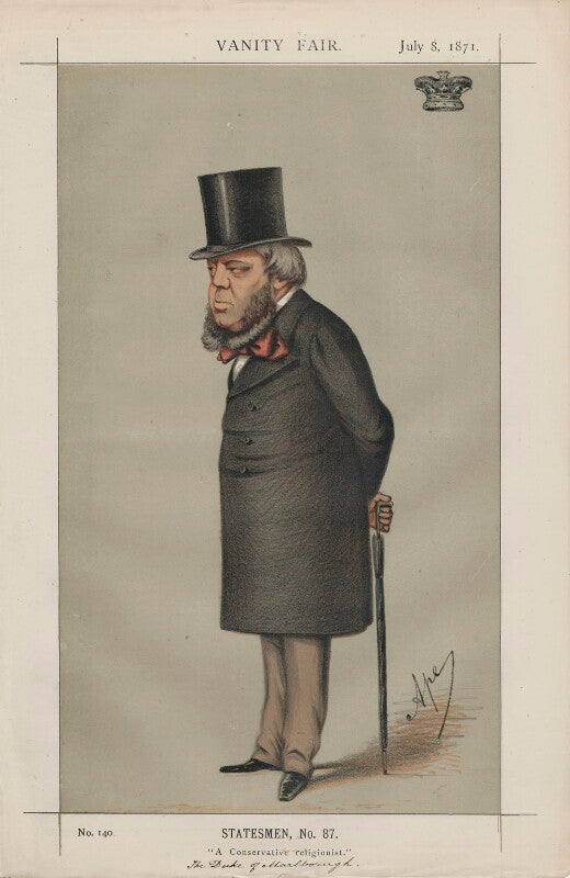 John winston spencer churchill, 7th duke of marlborough ('statesmen, no.87.') npg d43491