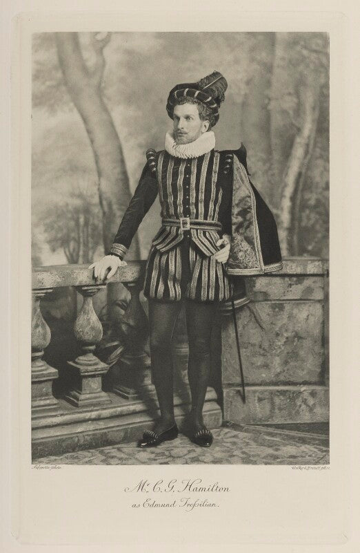 Claud george cole hamilton as edmund tressilian npg ax41161