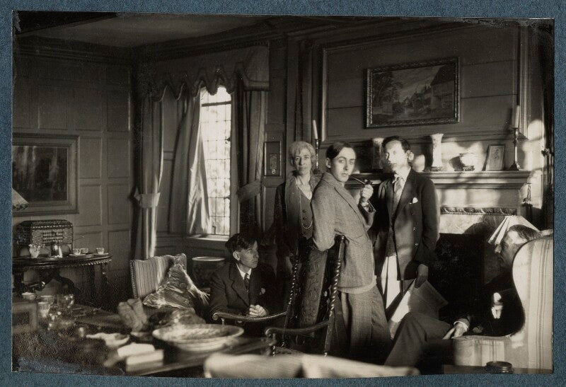 Philip morrell with friends at garsington npg ax142414