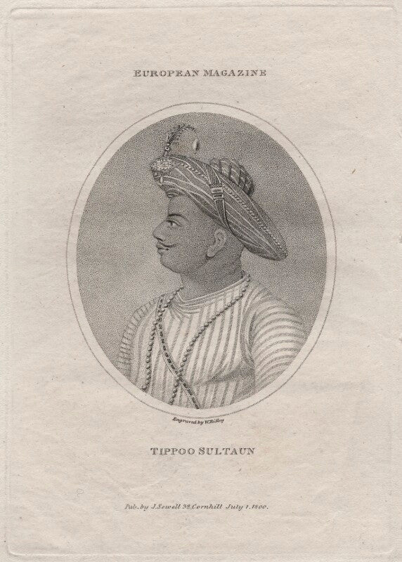 Tipu, sultan of mysore ('tippoo sultaun') npg d45784
