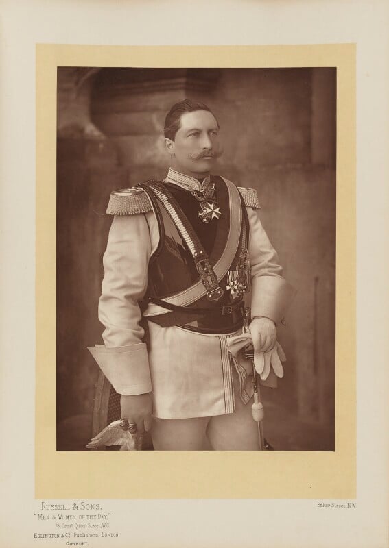 Wilhelm ii, emperor of germany and king of prussia npg ax5533
