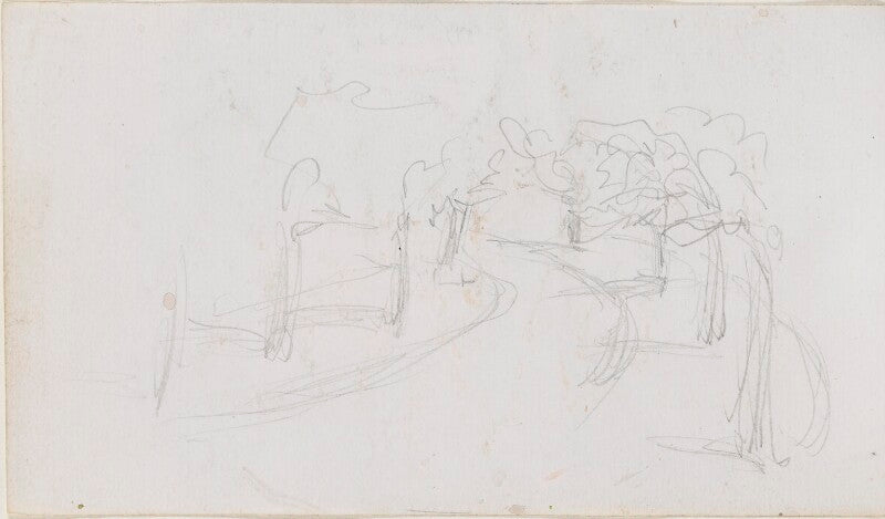 Sketch of a road npg d23146(16b)