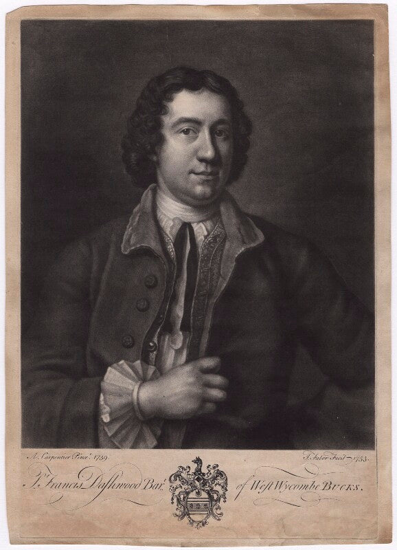 Francis dashwood, 11th baron le despencer npg d5031