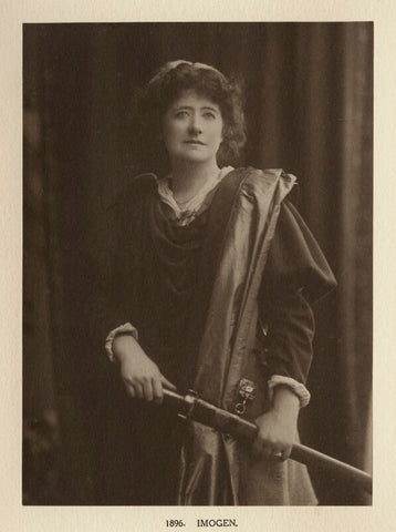 Ellen Terry as Imogen in 'Cymbeline' NPG Ax131322