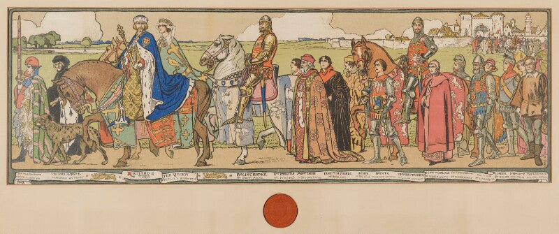 Souvenir of shakespeare's "king richard ii." produced by mr tree at his majesty's theatre september 10th, 1903 npg d48179