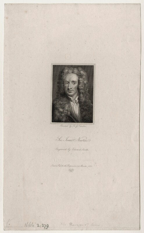 Sir isaac newton npg d27325