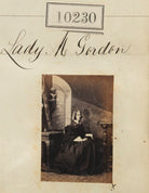 Lady Mary Agnes Blanche Gordon (née Ashburnham) NPG Ax59945