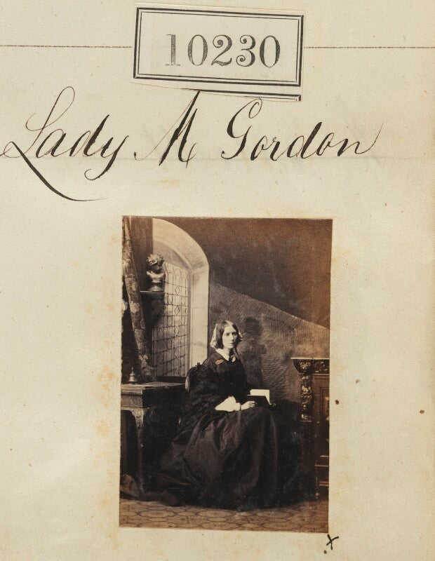 Lady mary agnes blanche gordon (née ashburnham) npg ax59945