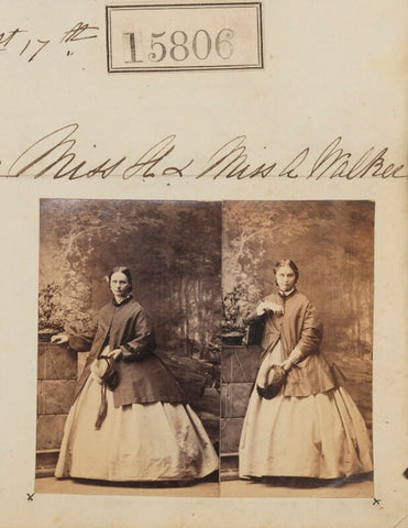 Miss H. Walker and Miss A. Walker NPG Ax63734