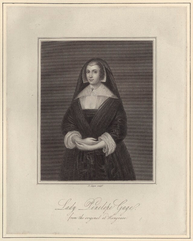 Penelope hervey (née darcy), lady hervey when lady gage npg d29186