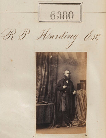 Mr R.P. Harding NPG Ax56321