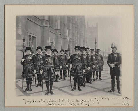 ''Guy Fawkes' Search Party on the Opening of Parliament' NPG x135504