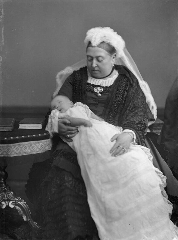 Margaret, crown princess of sweden; queen victoria npg x95832