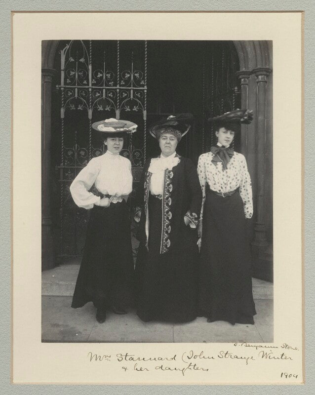 Violet mignon stannard; henrietta eliza vaughan stannard (née palmer); audrey noel palmer stannard npg x135319