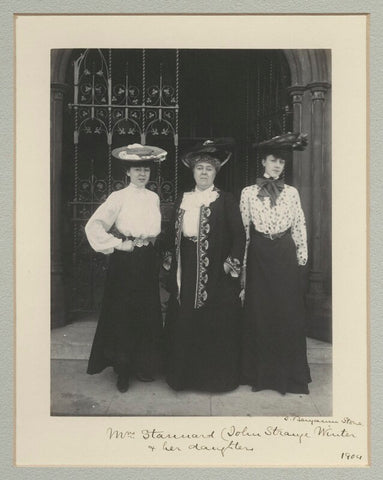 Violet Mignon Stannard; Henrietta Eliza Vaughan Stannard (née Palmer); Audrey Noel Palmer Stannard NPG x135319