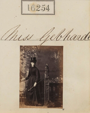 Miss Gebhardt NPG Ax64171