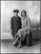 Adrian Gerald Foley, 8th Baron Foley; Minoru Foley (née Greenstone), Lady Foley NPG x124997