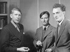 W.H. Auden; Christopher Isherwood; Stephen Spender NPG x2951