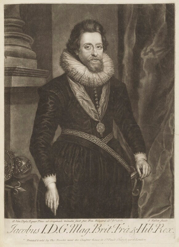King james i of england and vi of scotland npg d18768