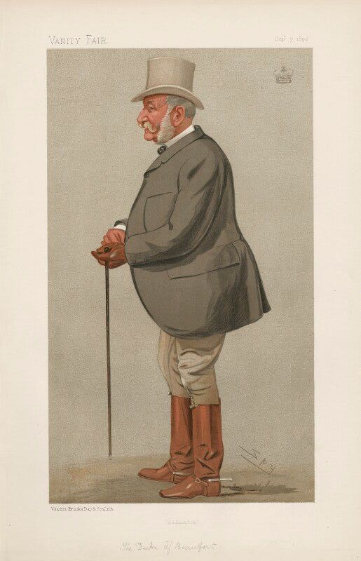 Henry charles fitzroy somerset, 8th duke of beaufort ('statesmen. no. 617.') npg d44663