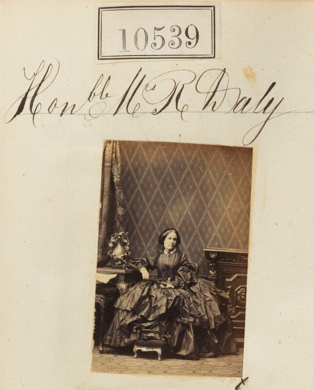 Hon. cecilia maria daly (née à court) npg ax60253