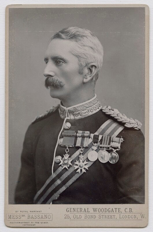 Sir edward robert prevost woodgate npg x39348