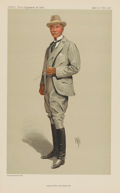 William hall walker, 1st baron wavertree ('men of the day. no. 2304. "col. william hall walker, m.p."') npg d45694