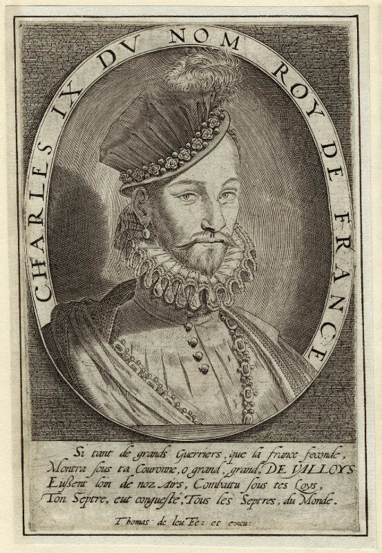 Charles ix, king of france npg d25615