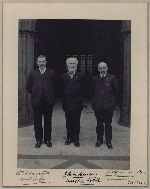 William adamson; keir hardie; thomas richardson npg x137724