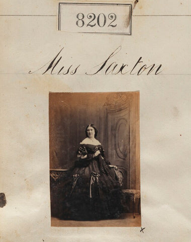 Miss Saxton NPG Ax58021