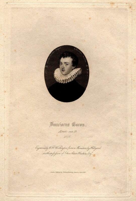 Francis bacon, 1st viscount st alban npg d5879