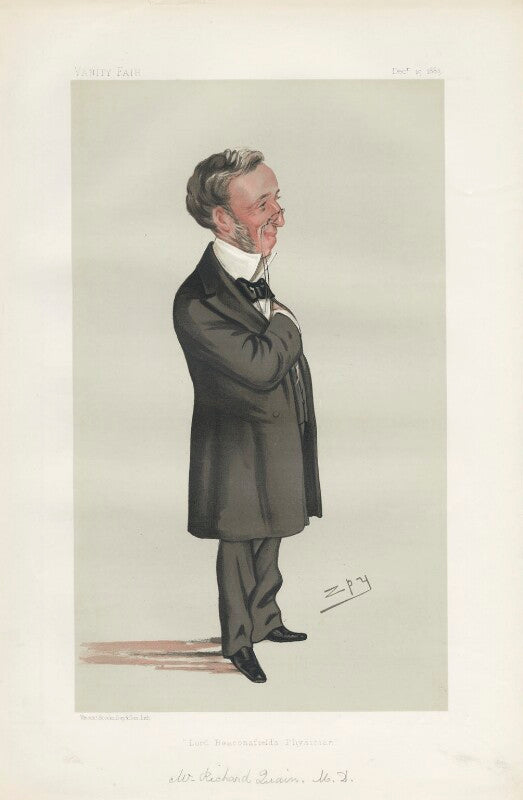 Sir richard quain, bt ('men of the day. no. 292.') npg d44152